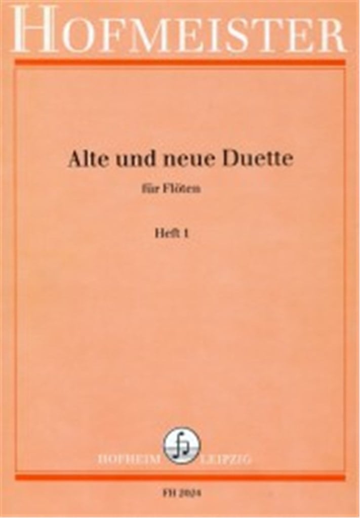 Alte und neue Duette, Heft 1